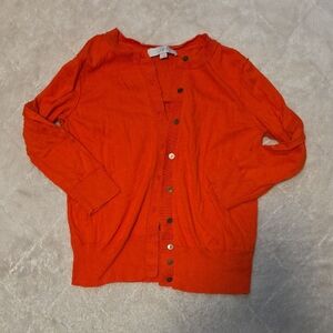 ANN TAYLOR LOFT PIMA COTTON CARDIGAN